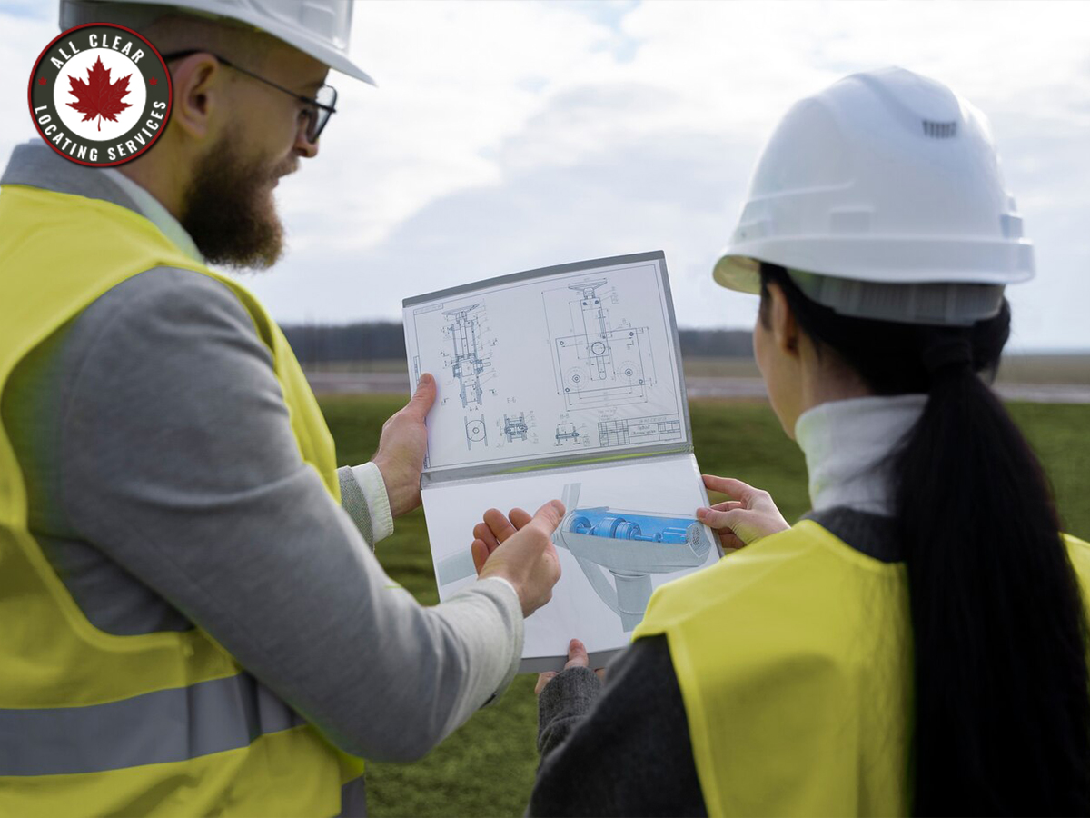 Underground utility mapping before digging